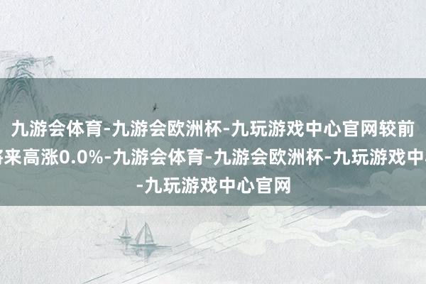 九游会体育-九游会欧洲杯-九玩游戏中心官网较前一往将来高涨0.0%-九游会体育-九游会欧洲杯-九玩游戏中心官网