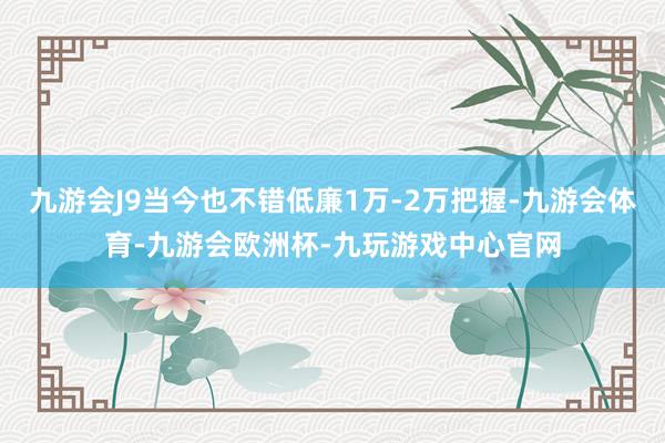 九游会J9当今也不错低廉1万-2万把握-九游会体育-九游会欧洲杯-九玩游戏中心官网